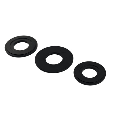 Stepped sealed bearing dust cover for the inner 3/4 inch front hub bearing