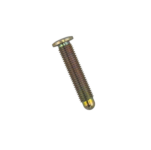 Zinc coated steel 5/16-24 x 1.25 flush head lug stud for outlaw kart and quarter midget wheels