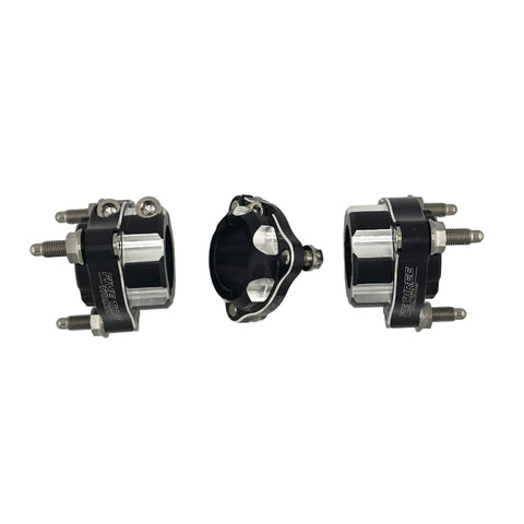 Titanium 5/16-24 wheel studs supplied in three packs with the rear hub kit