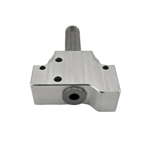 Steel spindle snout on TQ midget front spindle, 1.00 inch outer diameter