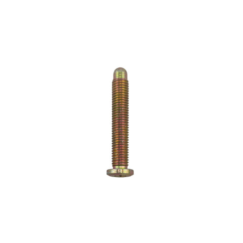 Steel 1/4-28 flush head lug stud for go kart and quarter midget wheel hubs