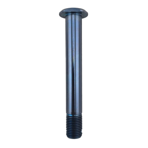 Five Three Blue anodized titanium go kart king pin