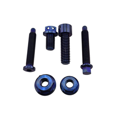 Victory Violate anodized finish on Color Lab titanium wheel studs