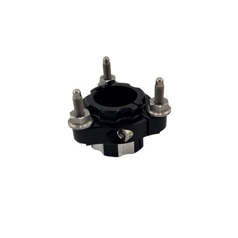 Rear brake hub with rotor bolts that comes free with the outlaw kart hub kit