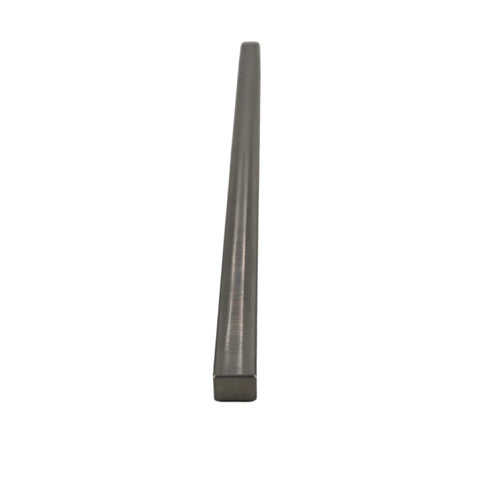 Titanium axle key bar shown on a scale confirming the 21 gram full bar weight