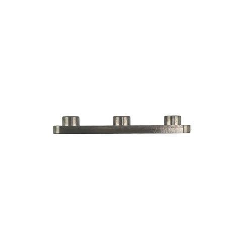 Titanium Charger axle key measured with calipers at 1/4 inch wide