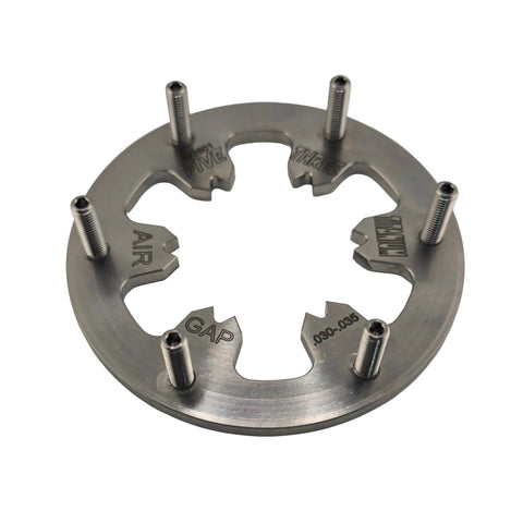 Titanium clutch pressure plate for Bully style outlaw kart racing clutch