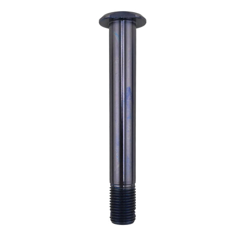 Royal Blue anodized titanium king pin with cut-down head