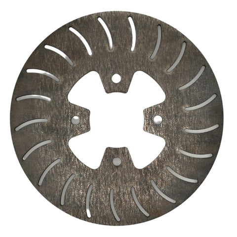 Micro sprint rotor edge view comparing 3/16 and .165 inch thickness