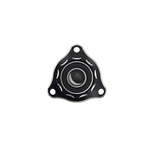 Side profile of the 5/16-24 right front go kart wheel hub