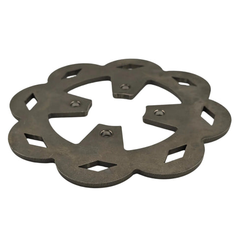 Round .165 thick titanium 270 micro sprint rotor shown flat