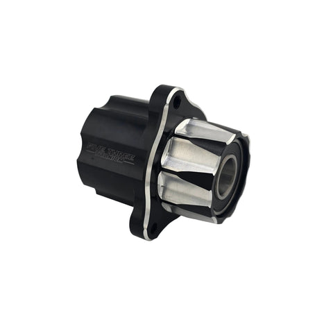 Revolver 1/4-28 right front hub with sealed bearings for outlaw karts