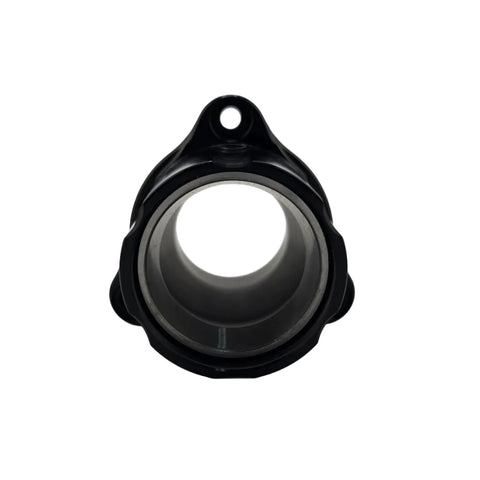 Side profile of the machined Revolver right front tapered bearing hub