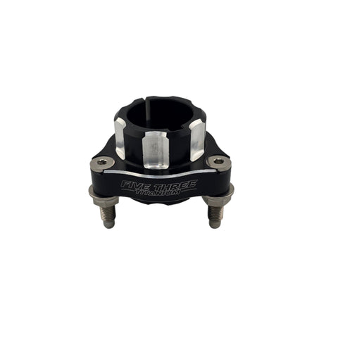 Revolver rear hub bore sized for a 1.25 inch outlaw kart rear axle