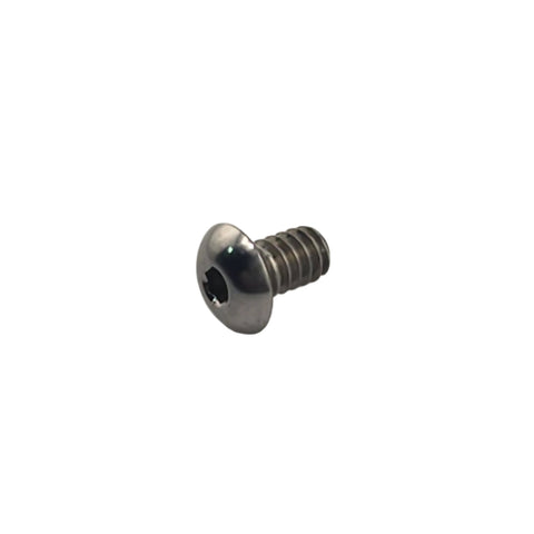 Close up of the 1/16 inch allen drive on the titanium clutch set screw