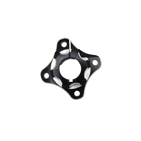 Revolver 4 bolt aluminum rear hub for 1.25 inch outlaw kart axles