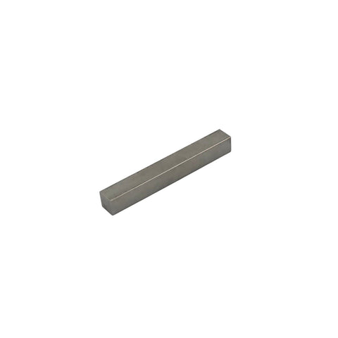 Four-pack of Grade 5 titanium 1/4 x 1/4 inch square axle key stock for outlaw kart rear axles