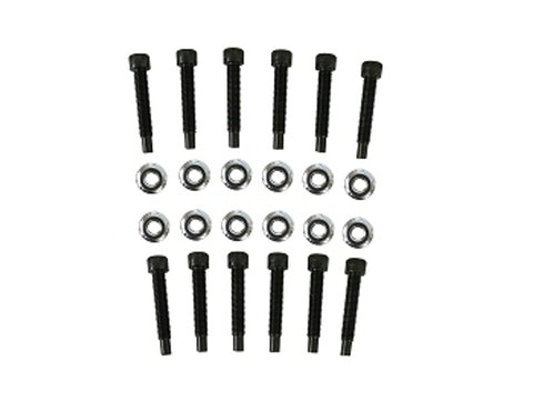 1/4" Stepped Wheel Stud and Nut Kit